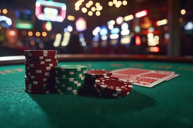 opung4d live blackjack table on mobile screen with dealer and player cards visible